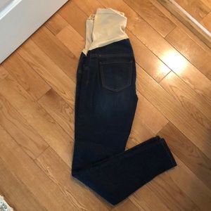 Indigo maternity skinny jean